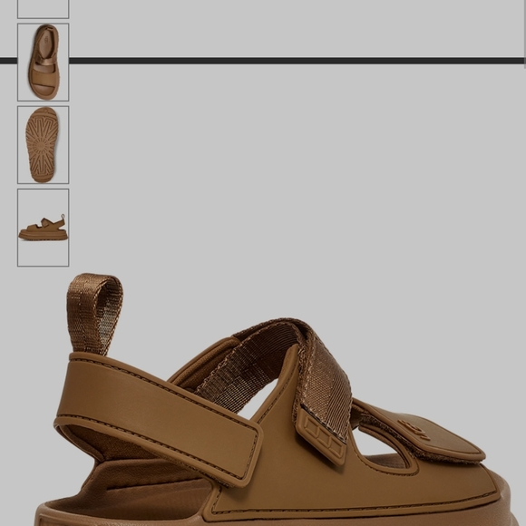 Brand NEW Ugg "Goldenglow" sandals - size 10 - Picture 6 of 7